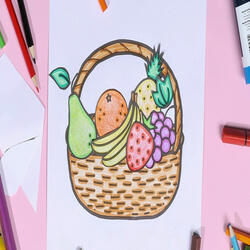 Bostik DIY Malaysia tutorial fruit basket teaser image