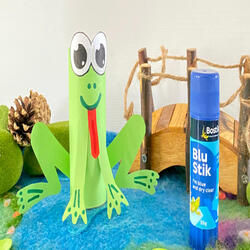 Bostik DIY Malaysia tutorial toilet roll frog