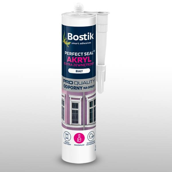 BOSTIK DIY POLSKA PERFECTSEAL AKRYL EXTRA ZEWNĘTRZNY bialy