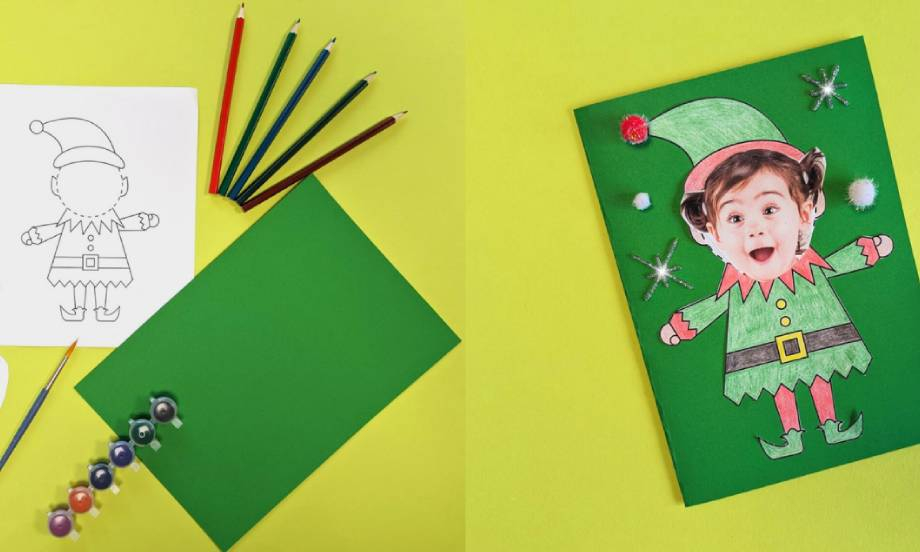 Bostik DIY Ireland ideas elf yourself card craft teaser