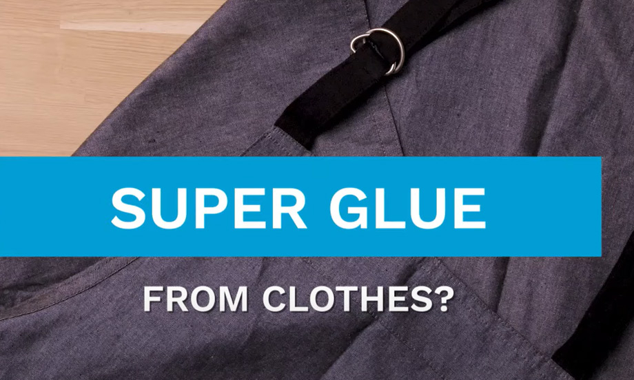 Bostik DIY Singapore how to remove super glue clothes teaser image