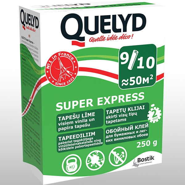 Bostik DIY Lithuania Wallpaper Adhesives Quelyd Super Express product image