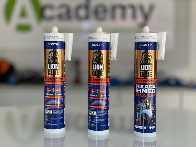 Bostik DIY Slovakia news introducing lion glue image 1