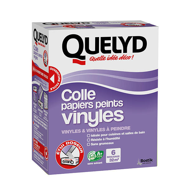 Bostik DIY France Quelyd Colle Papiers Peints Vinyles 300G product image 600x600