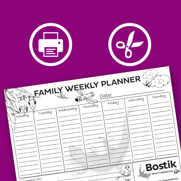 Bostik-DIY-South-Africa-Tutorial-Weekly-Planner-step-1