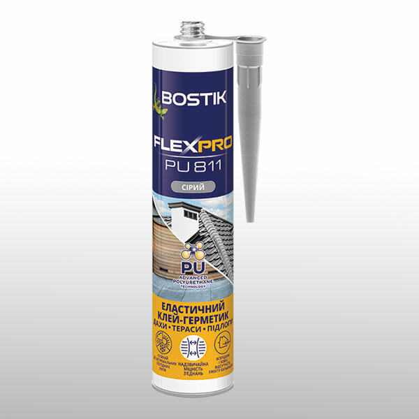 Bostik DIY Ukraine Flexpro PU 811 product image Grey