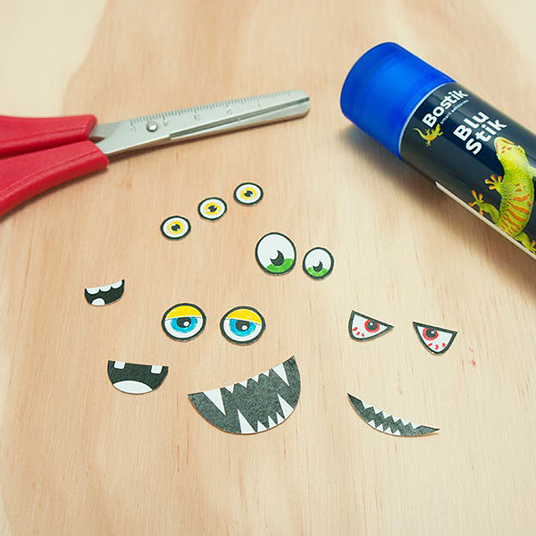 bostik diy hong kong tutorial monsters step 2