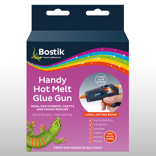 Bostik DIY Handy Hot Melt Glue Gun Ireland Packshot