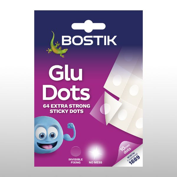 diy bostik ireland glu dots removable pack shot 1