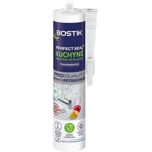 Bostik DIY Czech Republic Perfect Seal Kuchne neutralni silikon transparantni product image