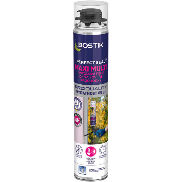 Bostik DIY Czech Republic Perfect Seal Piana MAXI MULTI Pistolova pena okna dvere pruchodku product image