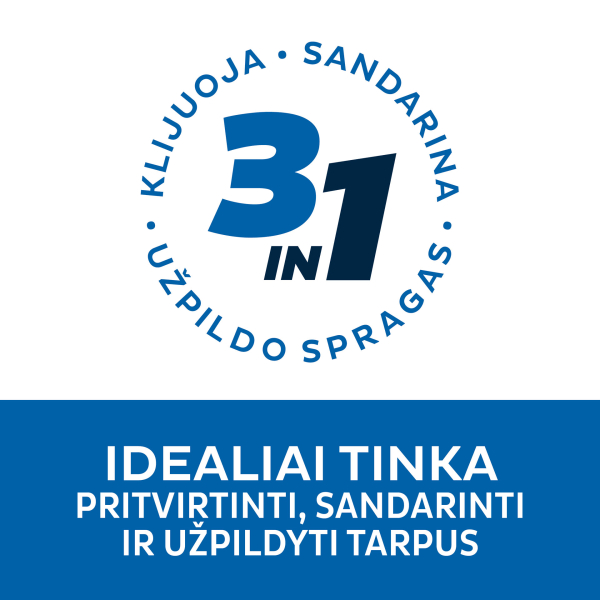 Bostik DIY Lithuania Idealiai Tinka Blue