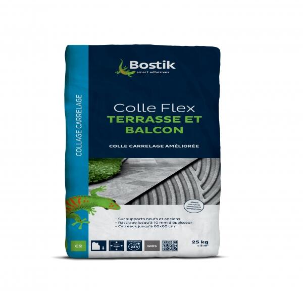 Bostik DIY France Colle Carrelage Flex Terrasse et Balcon C2 product image