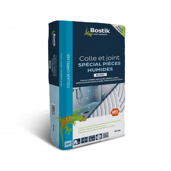 Bostik DIY France Colle et Joint Carrelage Flex - Spécial Pièces Humides - C2T product images