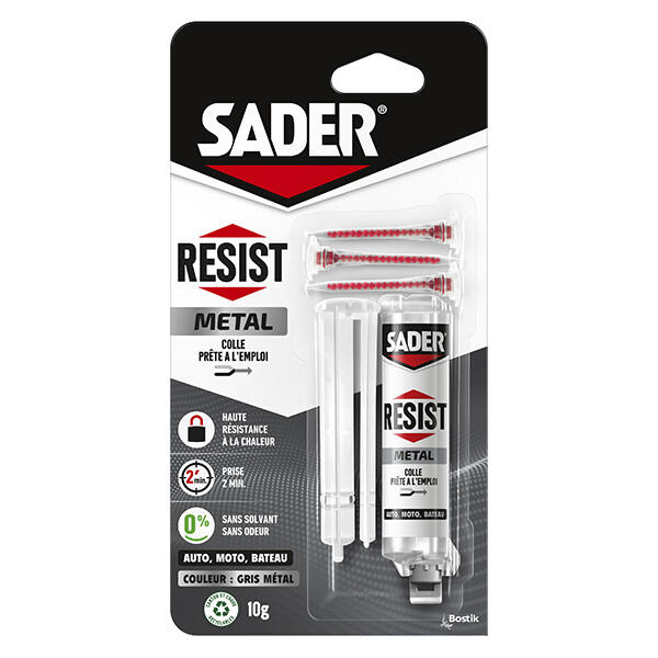 Bostik DIY France Sader Resist Metal 10g product image 600x600