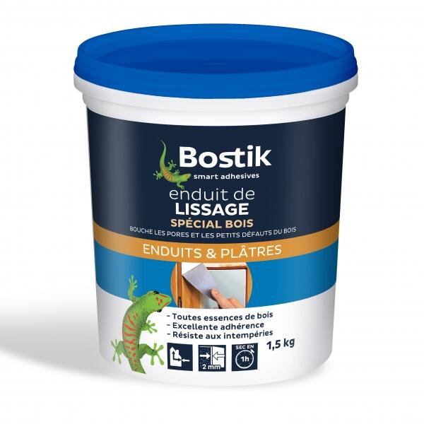 Bostik DIY France enduit de lissage special bois pate product image