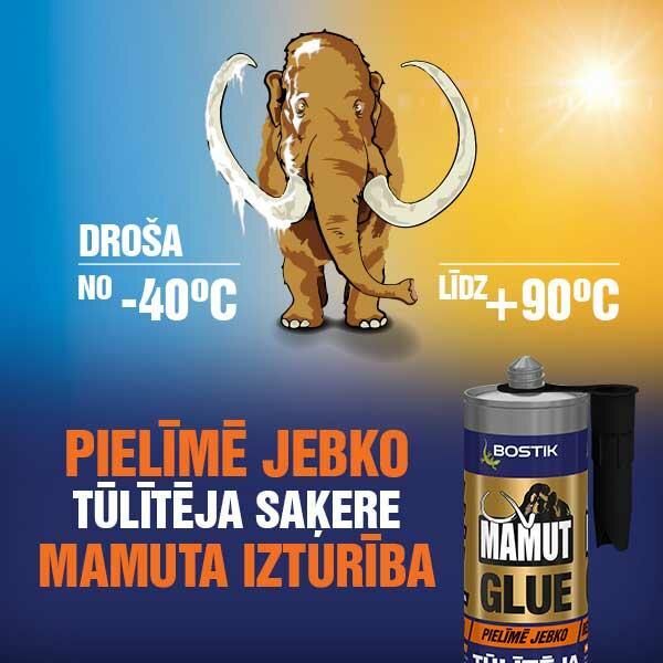 Bostik DIY Latvia Mamut glue how to use