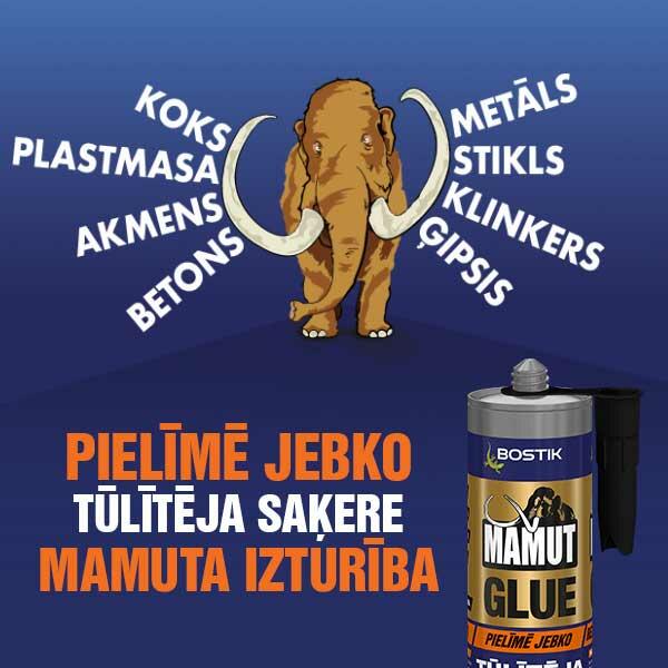 Bostik DIY Latvia Mamut glue how to use