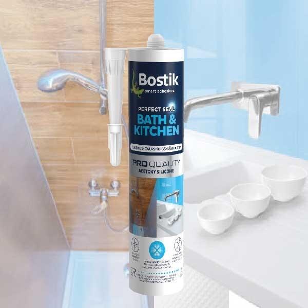 Bostik DIY Estonia Perfect Seal Bath Kitchen Acetoxy Silicone product image 2