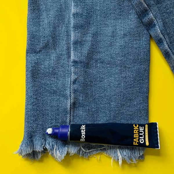 Bostik DIY Malaysia fabric glue application 4